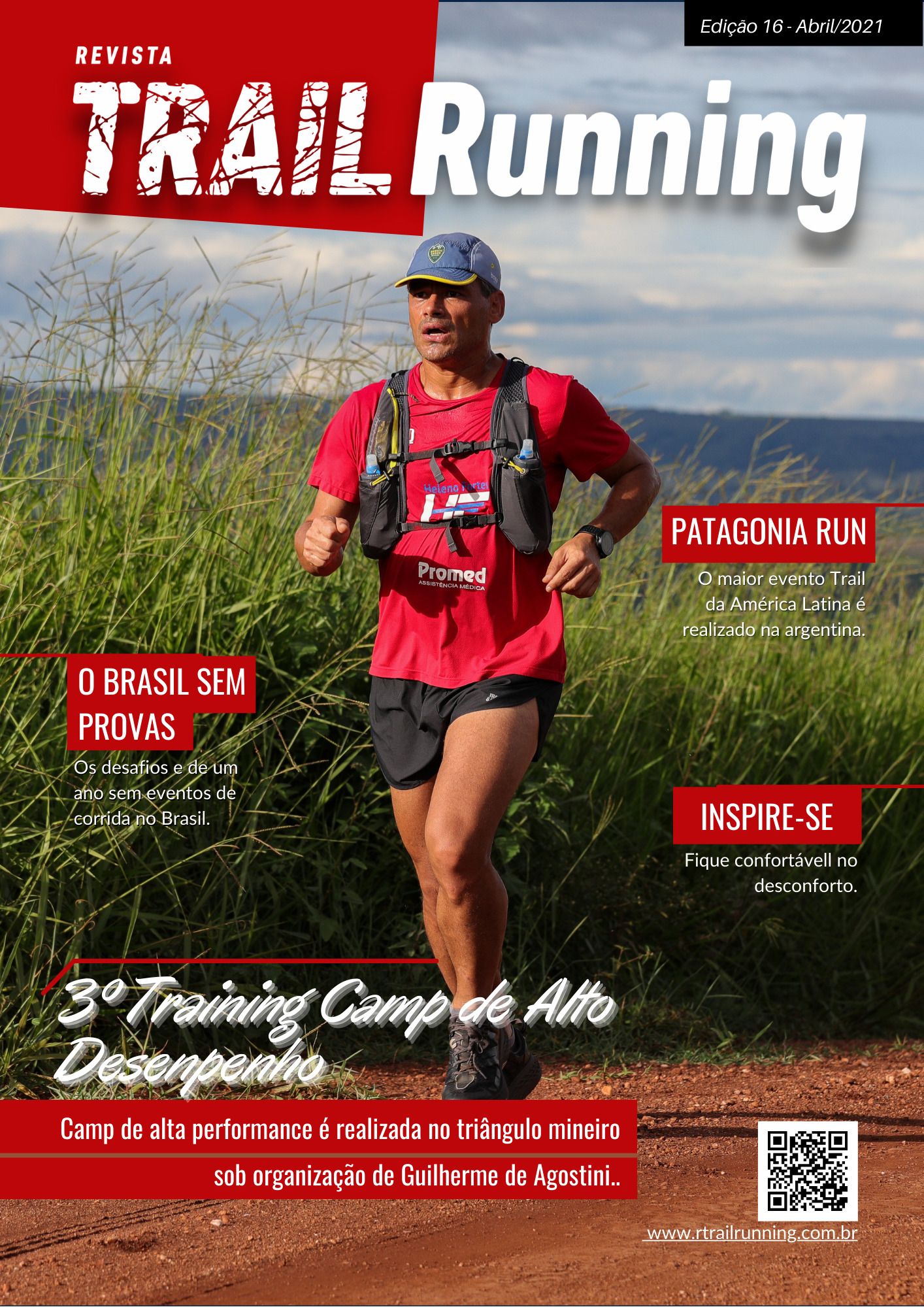 Capa Edição 16 Revista Trail Running