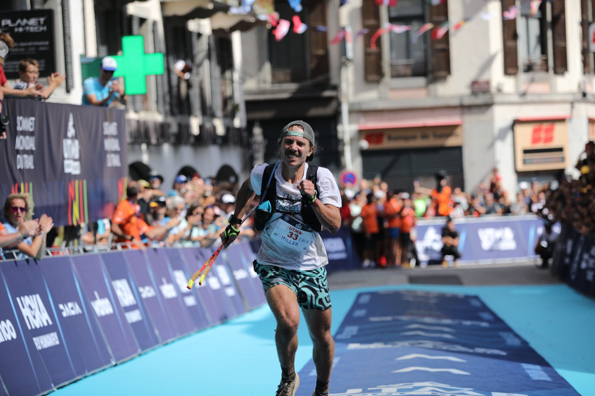 Zach Miller, UTMB 2022 - Foto: iRunFar